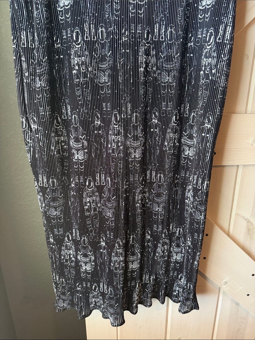 Dressed in LALA So Far So Good Plisse dress in Astronauts - NWT! - Picture 8 of 9